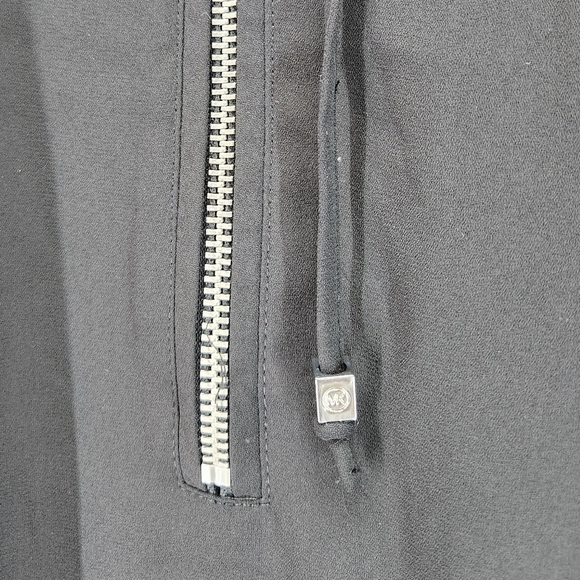 Michael Kors Blouse Womens 8 Black - Picture 6 of 9